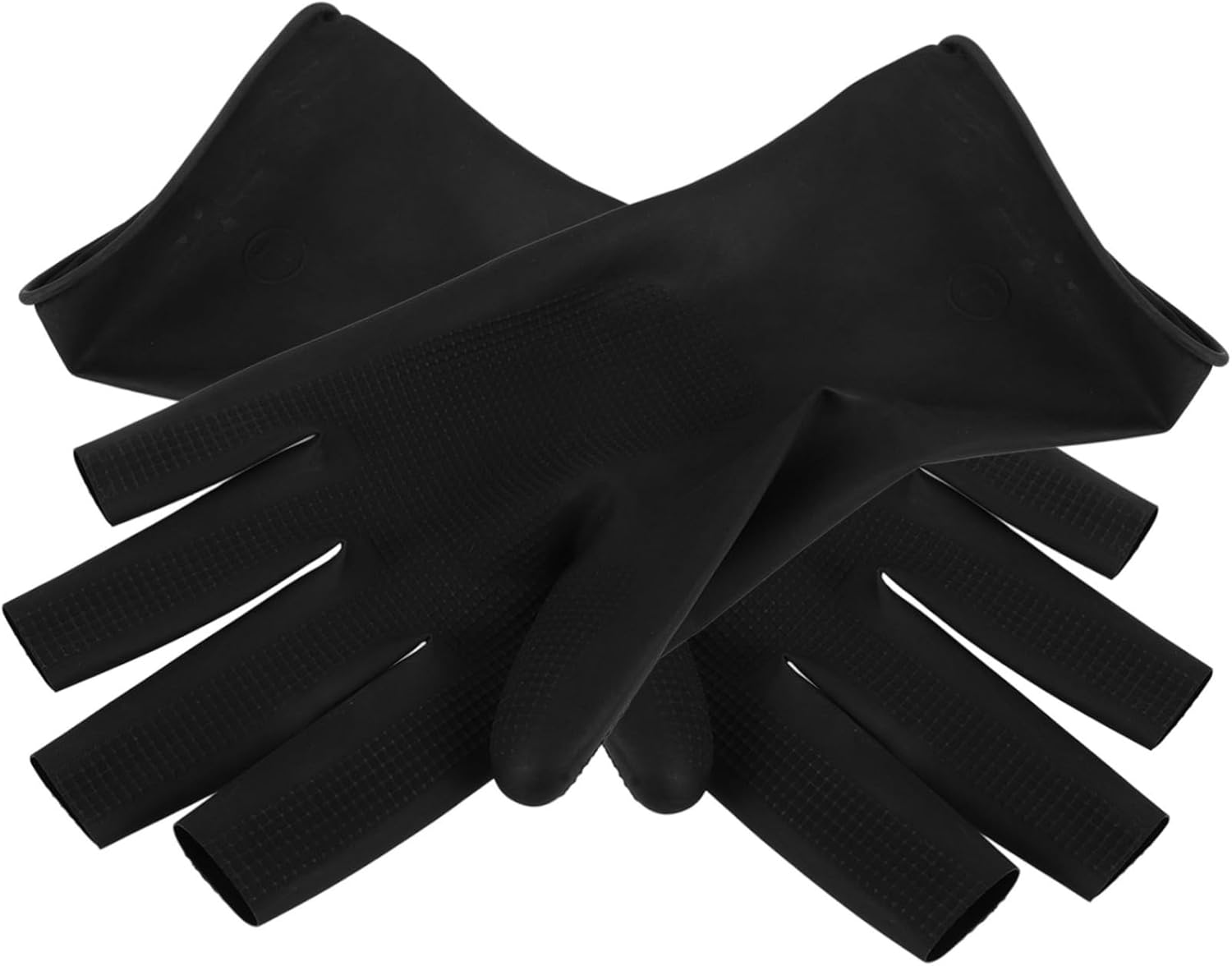 BELLIFFY Hair Washing Gloves of Salon Latex Gloves for Dyeing Styling and Cleaning Stylish Look image number 2