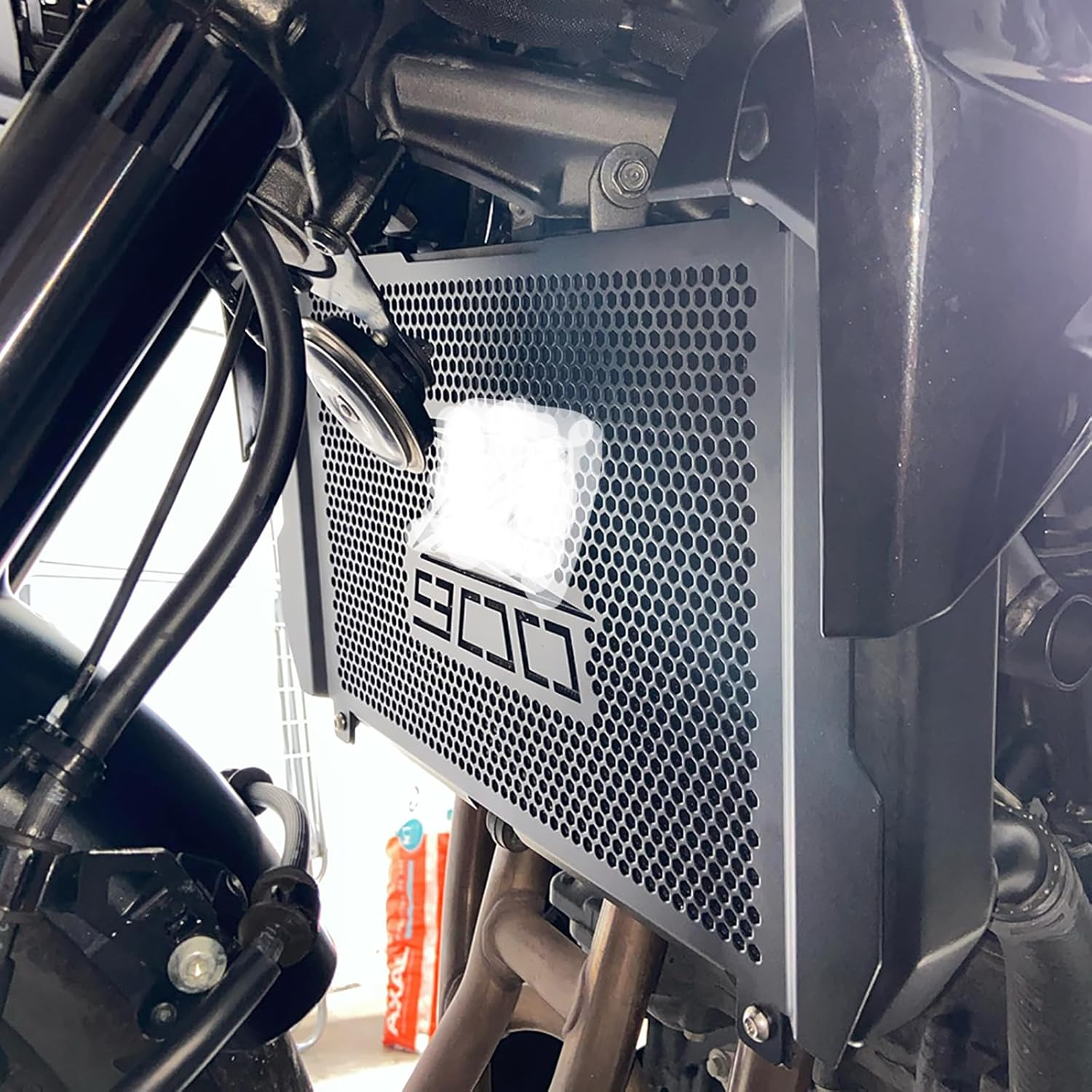 Z900 2025 Radiator Guard Protective Cover Compatible with Kawasaki Z900 Z900 ABS Z900 SE 2017 2018 2019 2020 2021 2022 2023 2024 2025 image number 3