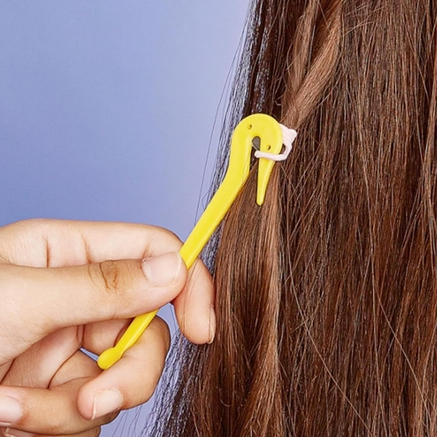 Elastic Hair Band Remover Tool,7Pcs Safe Elastic Tie Cutter Tool,Plastic Hair Band Remover Tool,Cutting Pony Rubber Hair Ties Tool,Hair Tie Cutter Elastic Hair Band Remover Tool Hair Tie Remover Pick image number 2