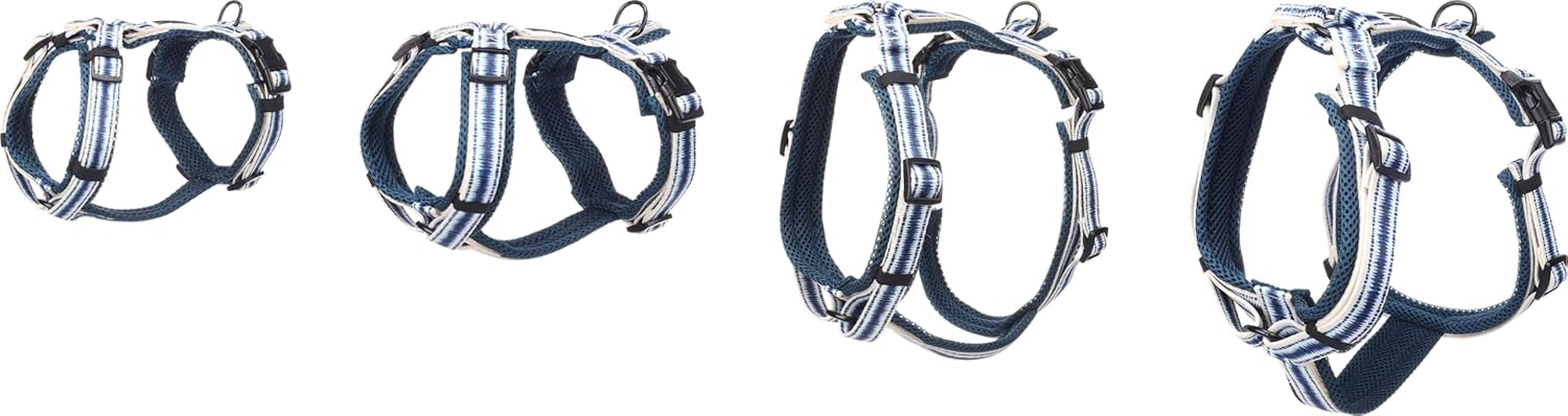 Dog Harness Y-Shape Gili Island Blue S 34-62Cm 44-60Cm 20Mm image number 1