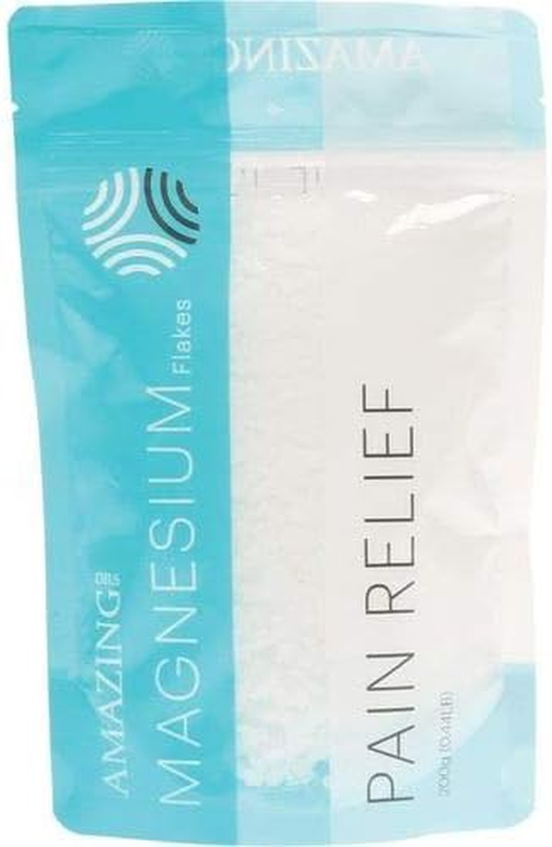 3 PACK of Amazing Oils Magnesium Bath Flakes 200G