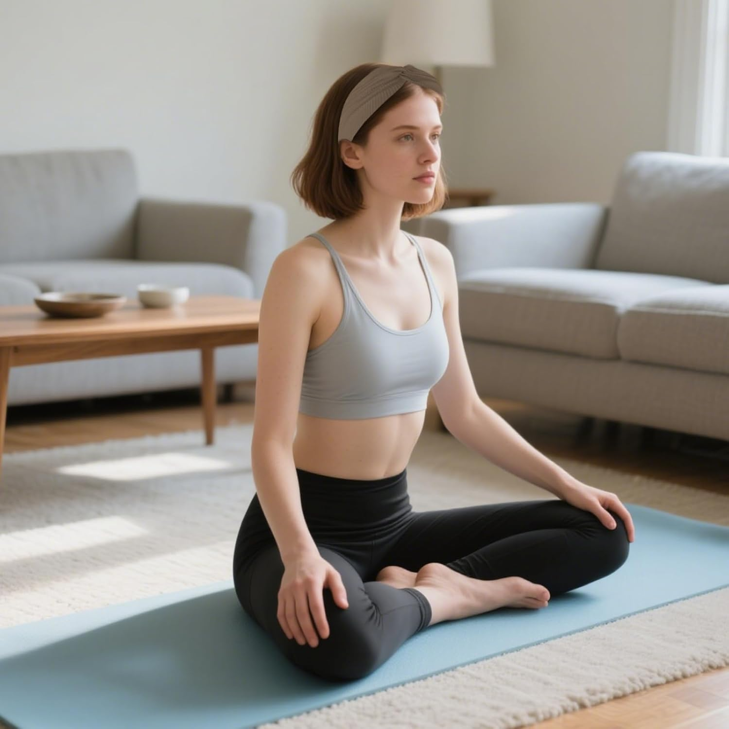 Sdhgerh Pack of 6 Women'S Elastic Headband Women'S Summer Soft Hair Bands Leopard Print Non-Slip Headband for Sports Running Gym Yoga Workout Multicoloured