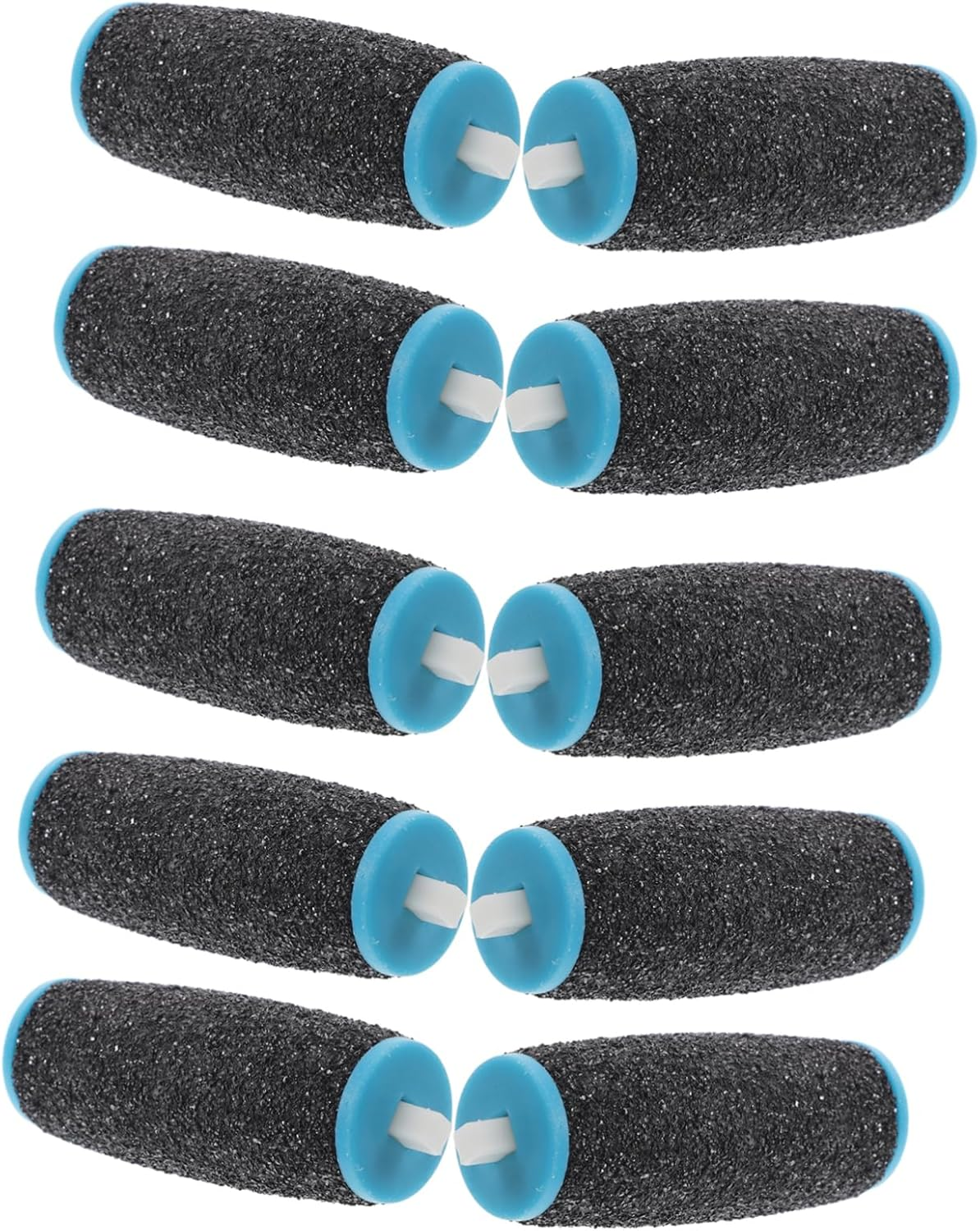 KOMBIUDA 10Pcs Electric Foot File Roller Head Refill for Pedicure Callus Remover Foot Loofah Pumice image number 3