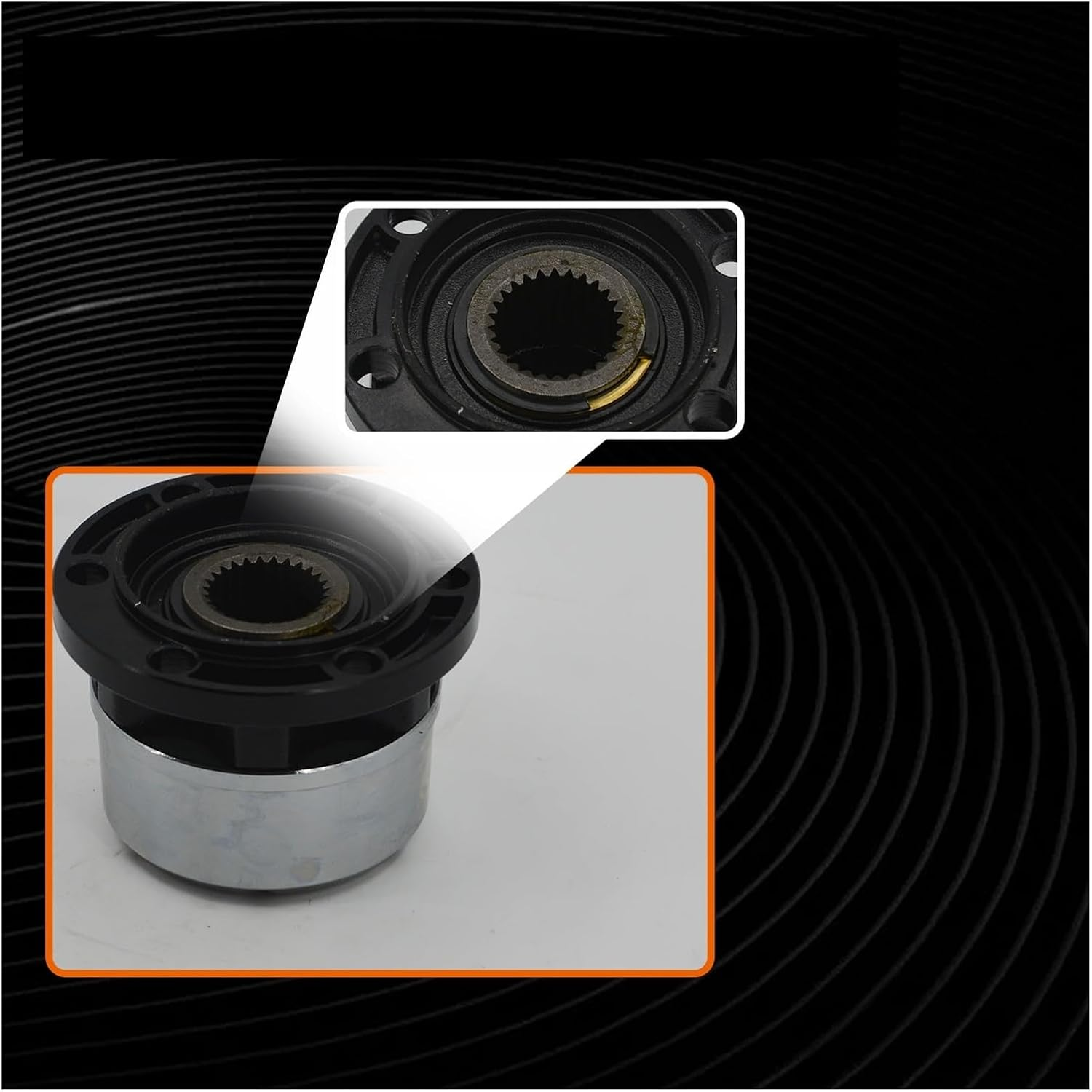 VMDWAQ Fit for JEEP CJ Ster Scout II Terra Traveller ENGESA ENVEMO Camper Envemo Engesa Free Wheel Locking Hubs B032 AVM402 1 Piece X image number 4