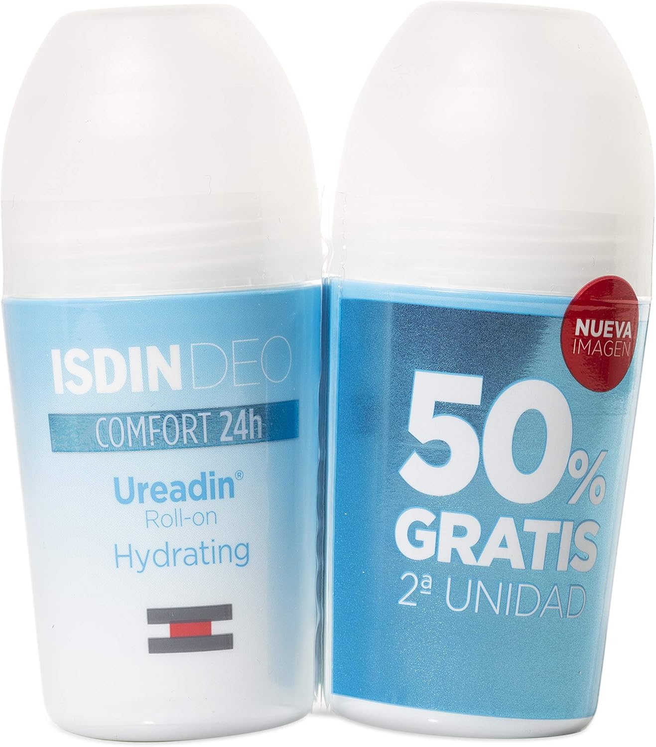 ISDIN Ureadin Comfort Duplo Deodorant 24H Roll-On Pack of 2 X 50 Ml image number 1