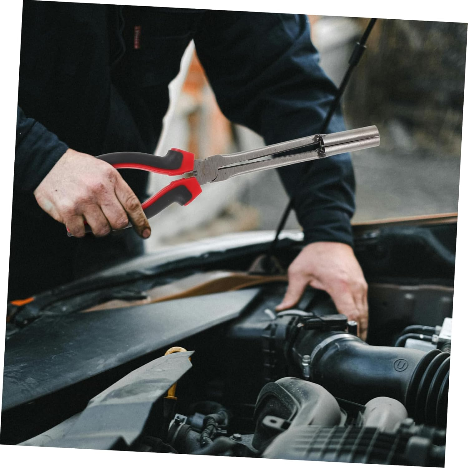 Iplusmile Spark Plug Wire Removal Tool Electrical Disconnect Pliers High-Pressure Sturdy Automotive Maintenance Equipment with Ergonomic Slip-Resistant Handle for Professional Car Repair