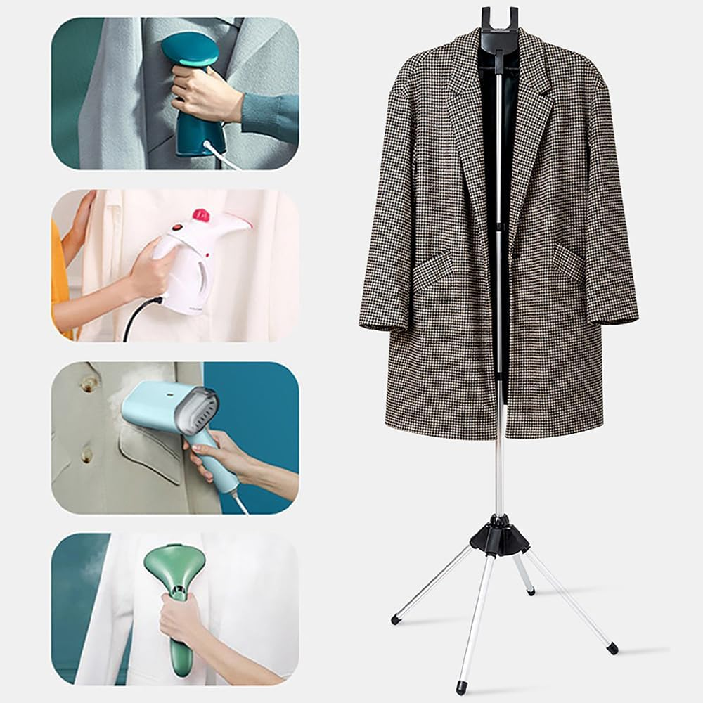 Ironing Stand Set,Steamer Ironing Gloves,Adjustable Standing Rack,Retractable Ironing Frame,Handheld Garment Hanger,For Home, Dry Cleaner,Steam Ironing image number 1