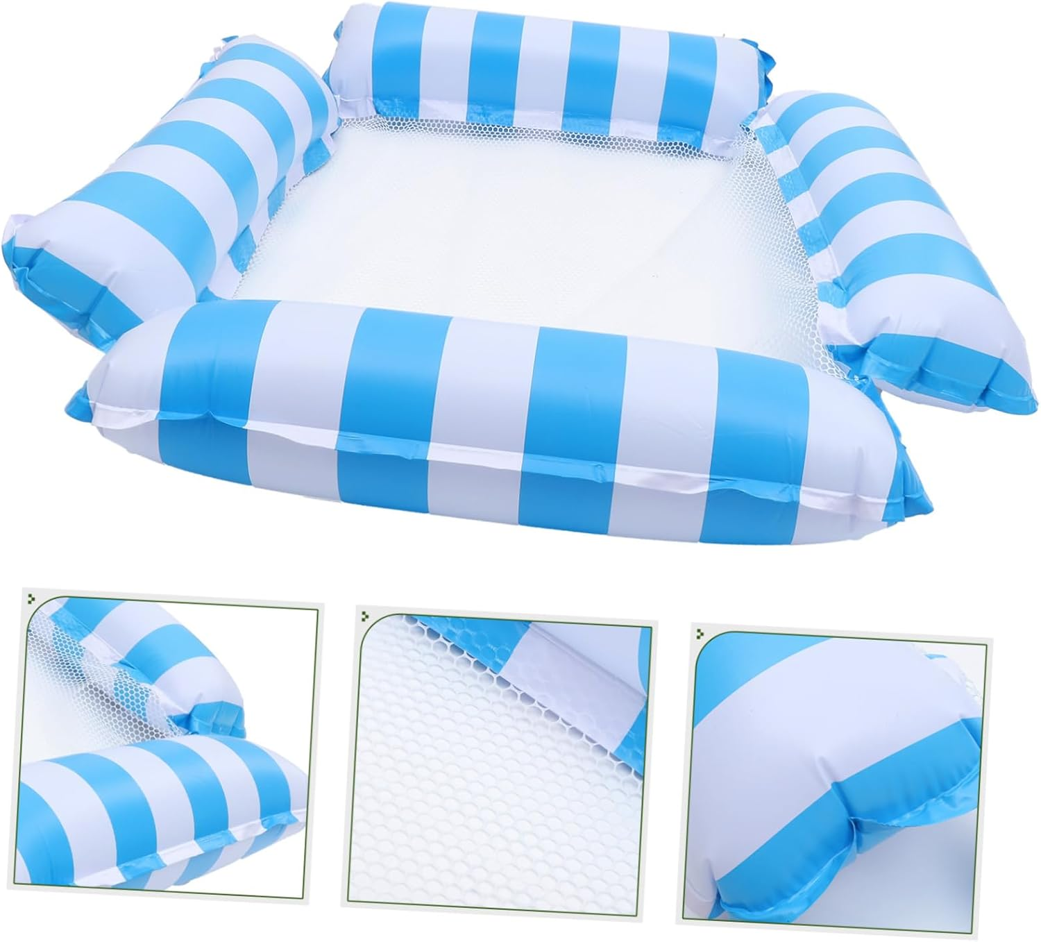 Alasum Adult Pool Float Pattern Design Inflatable Recliner Pool Floating Chair Pool Float Game image number 2