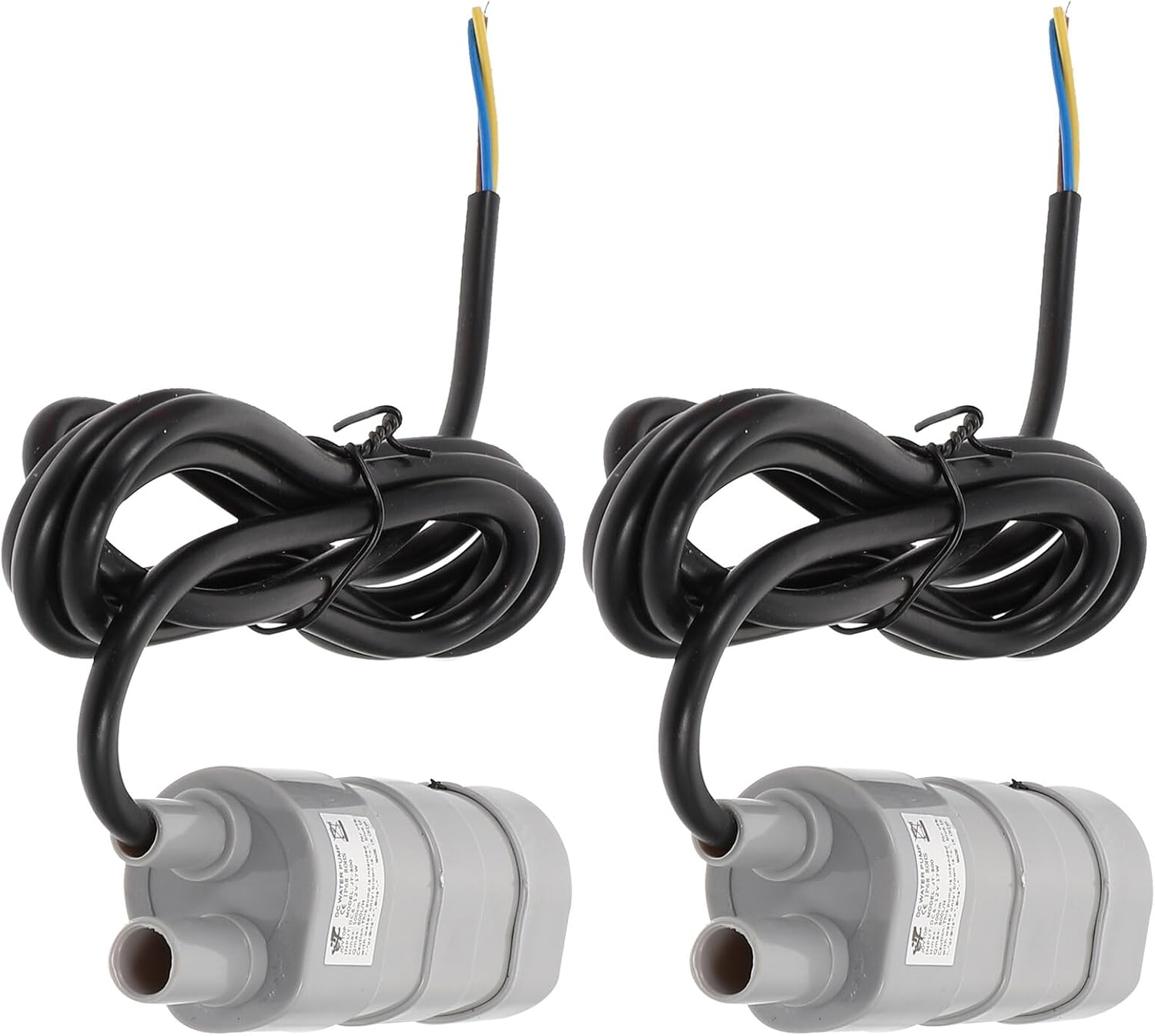 TEHAUX 2 Pcs H Submersible Aquarium Water Pump with High Lift Micro Fish Tank Pump for Pool and Fountain Brushless Motor Easy to Clean image number 2