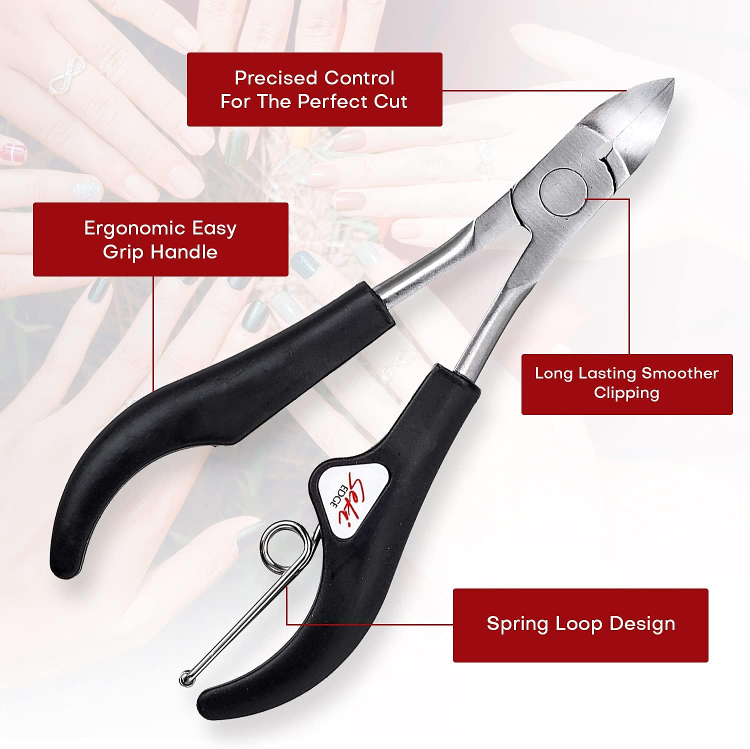 Seki Edge Nail Nipper with Shield (SS-204) image number 2