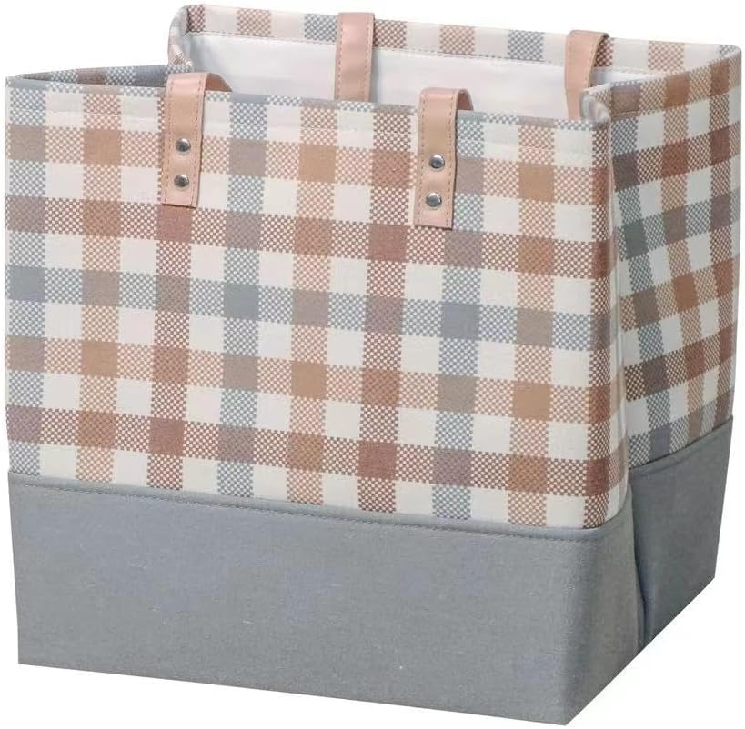 T&T Homewares, Storage Bin, Laundry Basket, Canvas Fabric Collapsible Organizer Basket for Laundry Hamper, Size:( L X W X H) 30 X 30 X 30 (Green Leaves)