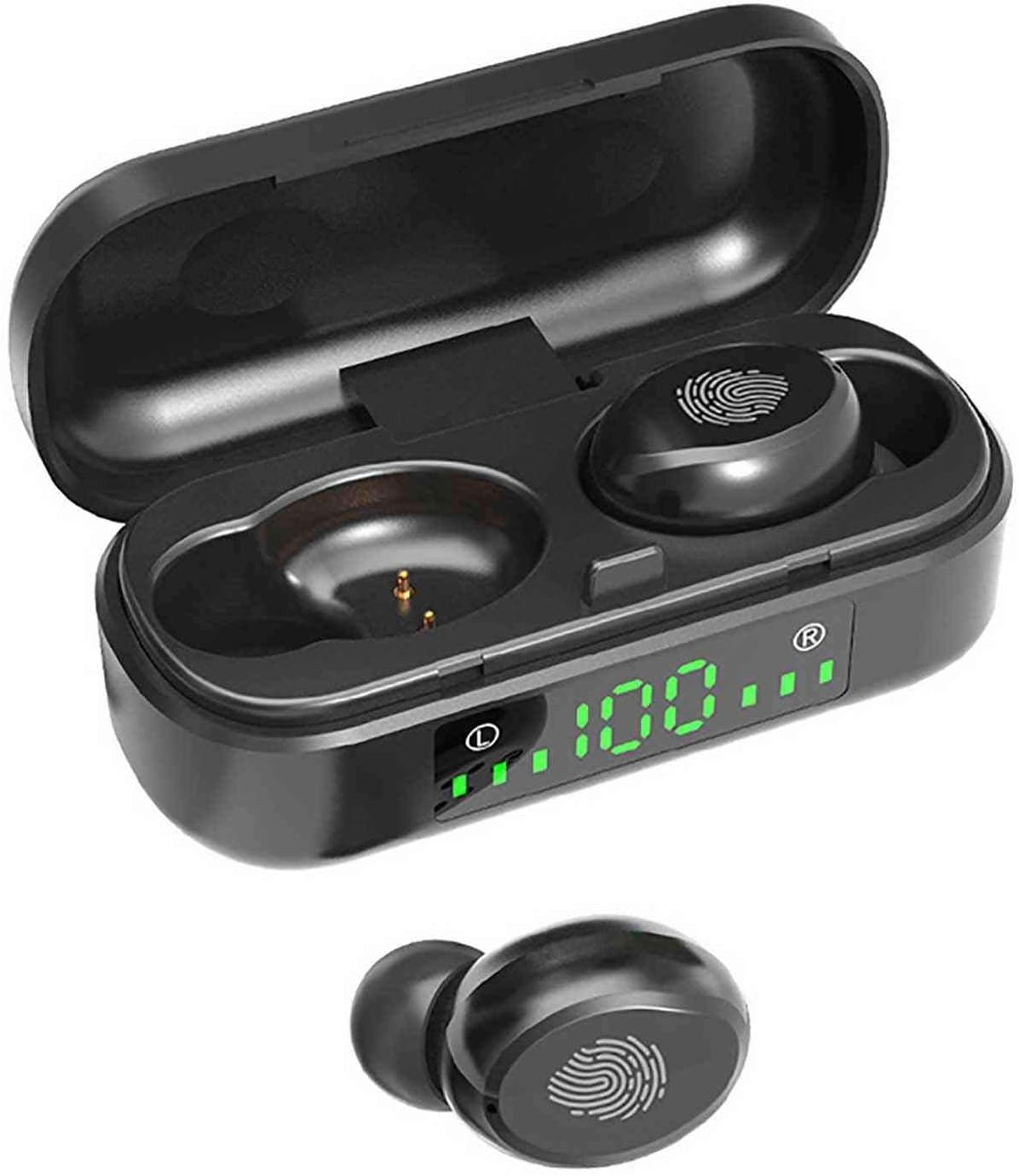 Bluetooth 5.0 Wireless V8 TWS Sport Headphones image number 4