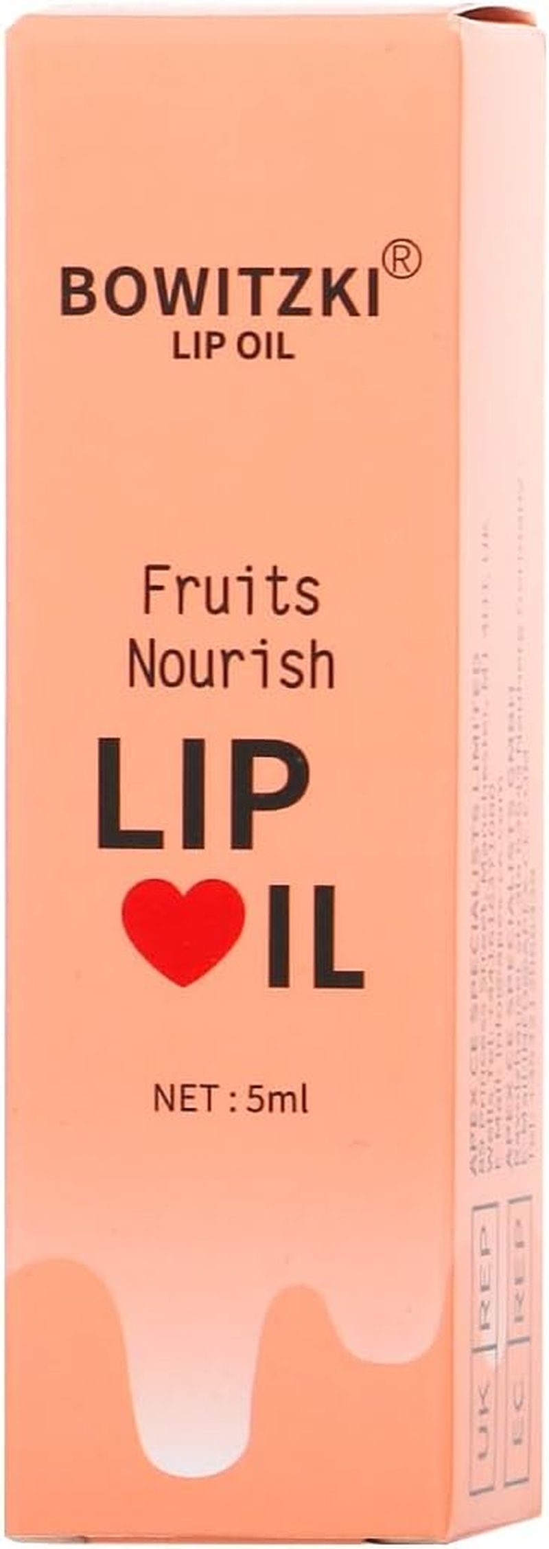 Bowitzki Color Changing Lip Oil Lip Glow Gloss Hydrating Transparent Tinted Nourishing Long Lasting Lip Balm Care Moisturizing Repairing Lightening Lip Lines Blue Lotus Tocopherol Squalane (Berry) image number 3