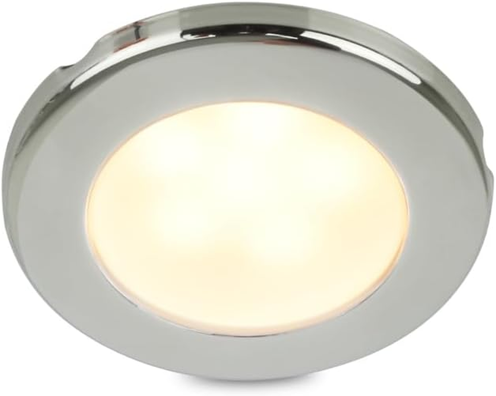 Hella 958109021 12V Warm White Euro75 Lamp, Stainless Steel