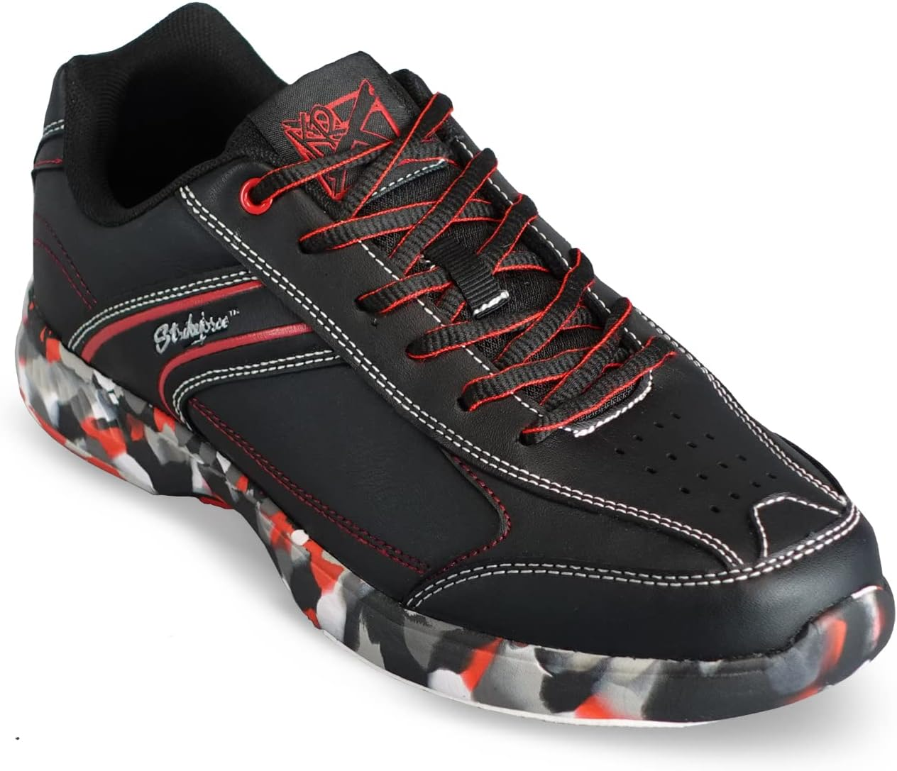 KR Strikeforce Maui Women'S Lightweight Athletic Bowling Shoes - Black/Plum Medium Width & Grey - Medium & Wide Widths image number 4