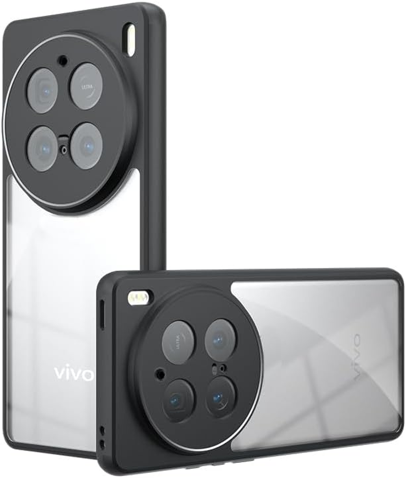 Case for Vivo X200 Pro, Transparent Mobile Phone Case Made of Non-Yellowing TPU, Shockproof Protective Case Made of Scratch-Resistant TM