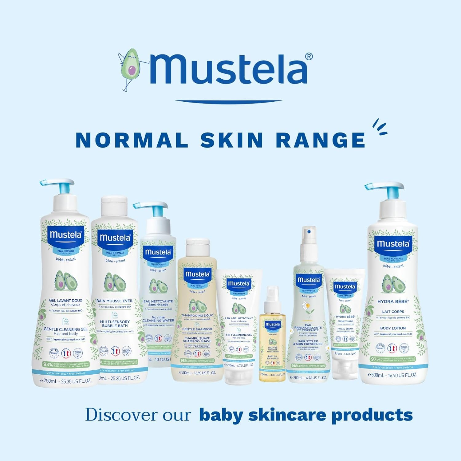 Mustela Multi-Sensory Bath Time Essentials