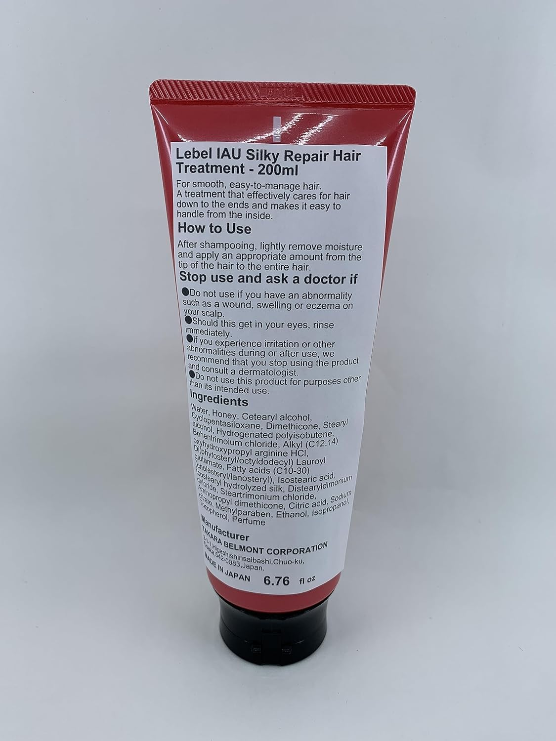 Lebel IAU Cleansing Freshment Hair Shampoo 200Ml & Lebel IAU Silky Repair Hair Treatment 200Ml Set (Green Tea Set) image number 2