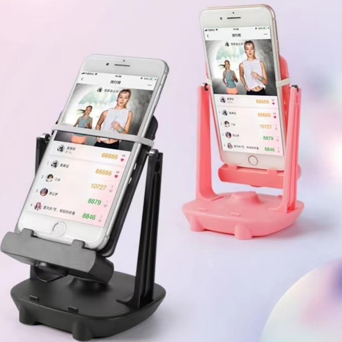 WADY 1PCS Phone Swing Step Counter Pedometer - Silent Version with USB Cable, Compatible for Walking Fitness Tracker and Cellphone Accessories - Black image number 4