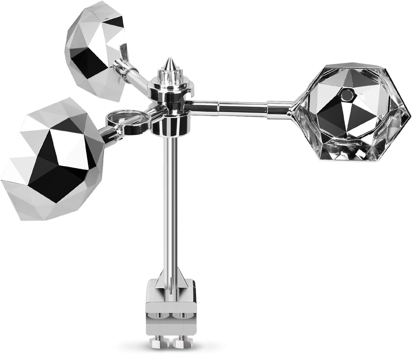 YIKEDAN Bird Deterrent for Outside, Bird Repellent Outdoor, Bird Reflectors Spinning Wind Powered Scarer Device to Keep Pigeon Possum Owl Away image number 4