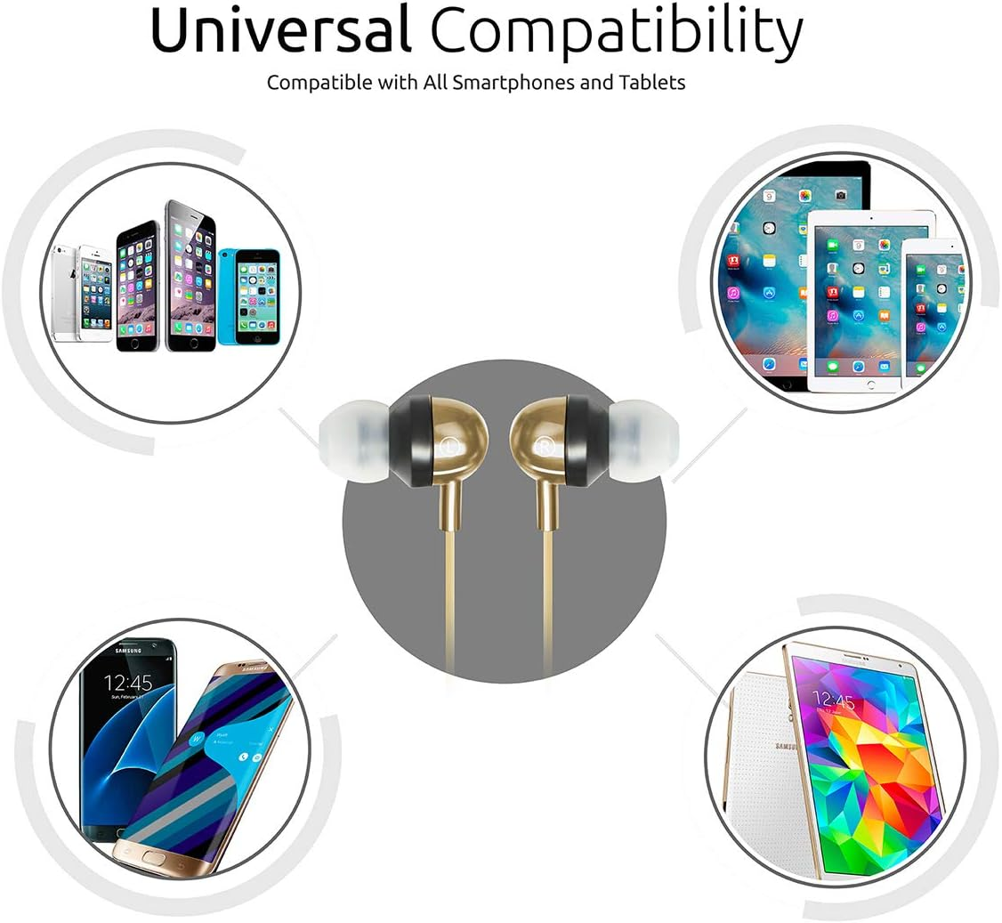 Promate Wearable Leather Bracelet Stereo Earbuds Cord Length 1.2M with Inline Microphone and Volume Controller Gold Vogue Gold - Red image number 2