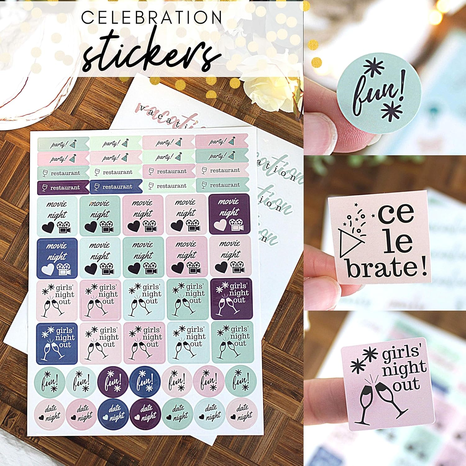 Busy Bee Planners Monthly Weekly Daily Planner Sticker Set for Enhanced Productivity image number 4