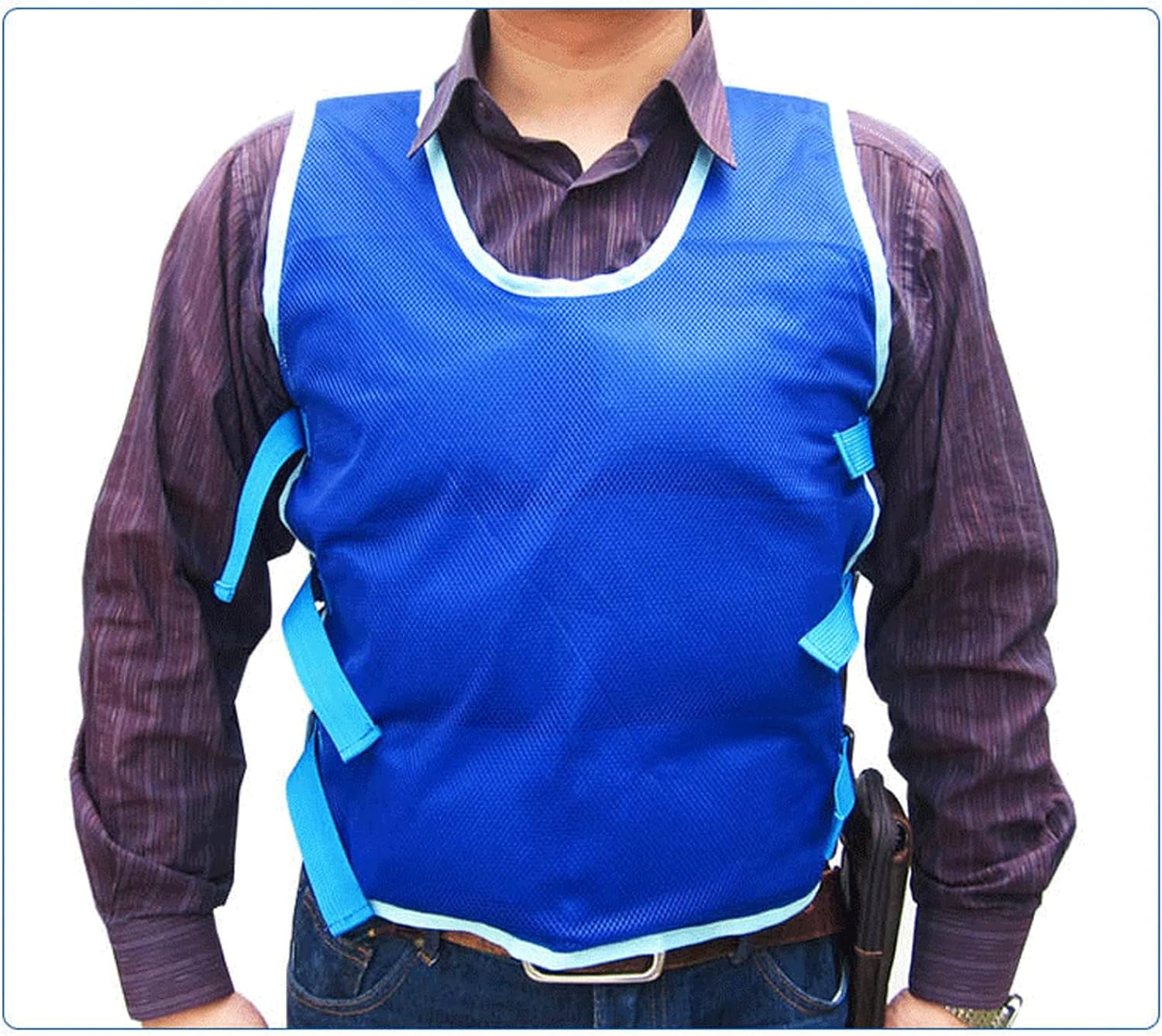 Ice Vest, Easy to Use Body Cooling Vest Swelling Relief for Outdoor image number 4