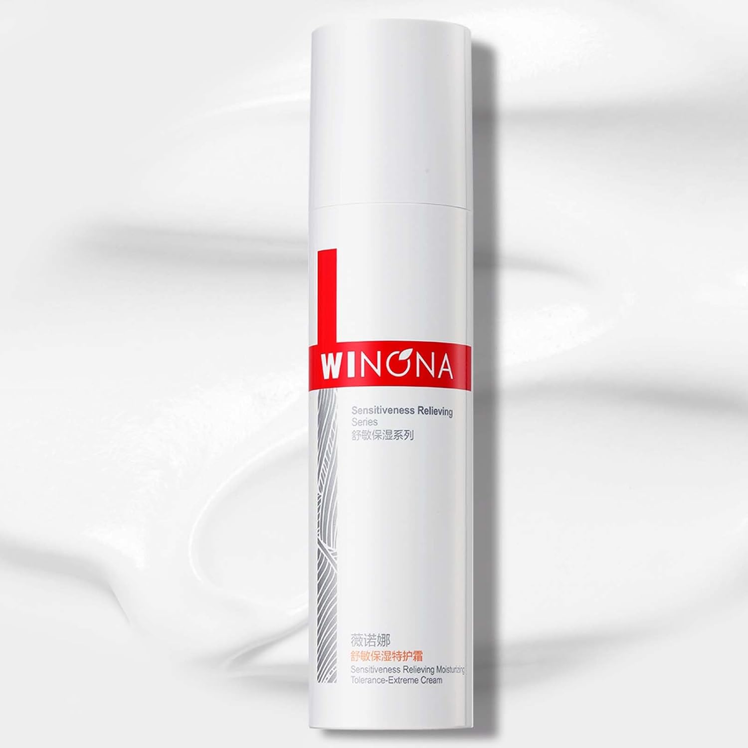 WINONA Face Moisturiser for Sensitive Skin, Soothing Hydrating Cream with Barrier Repair, Helps Calm Redness & Irritation, Lightweight Moisture for All-Day Comfort, 50G image number 2