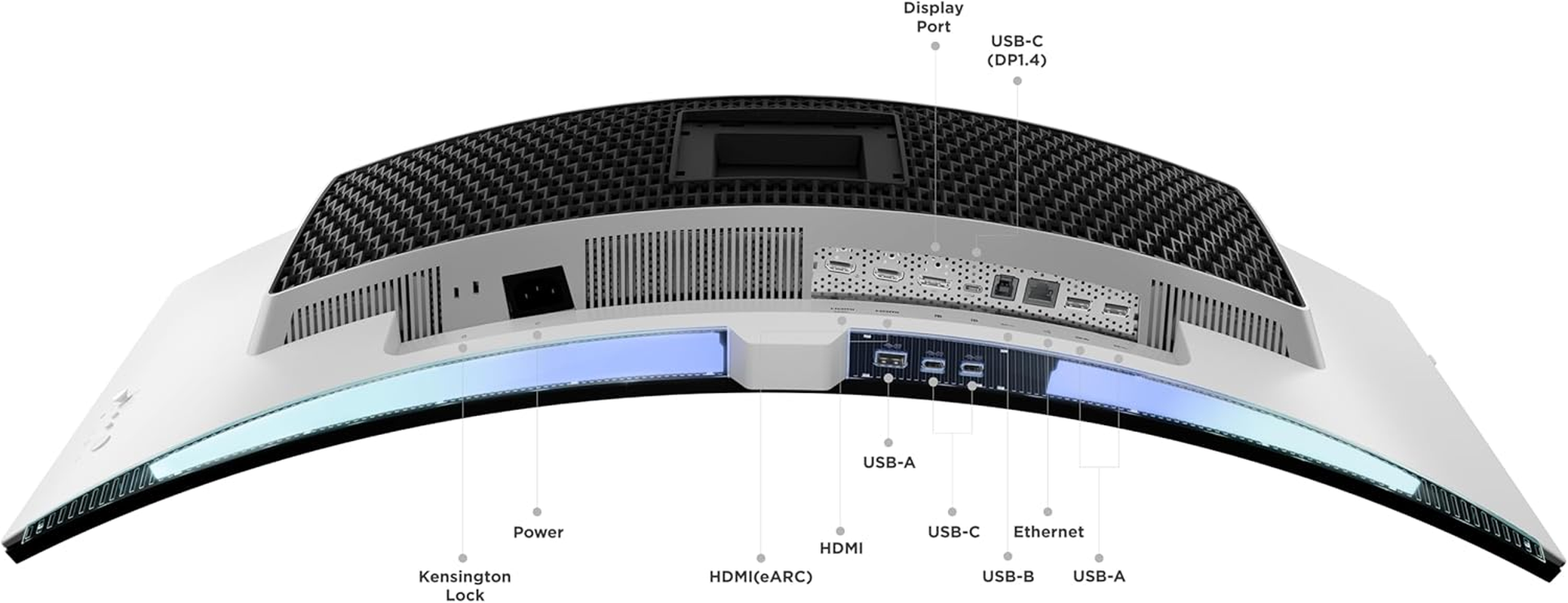 Lenovo Legion Pro 34WD-10 34-Inch WQHD OLED Curved Gaming Monitor, Anti-Glare, 240Hz, AMD Freesync, Eye Comfort, Raven Black image number 3