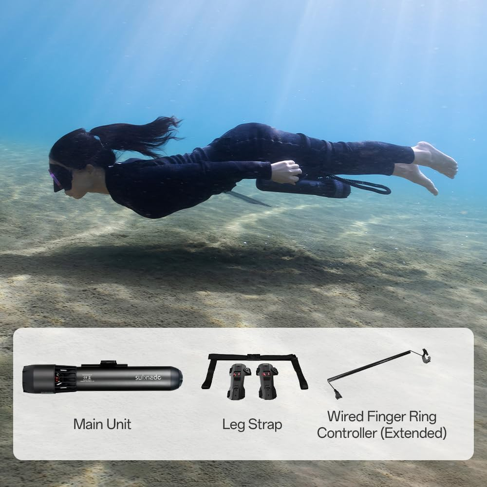 Subnado Underwater Scooter of 1PCS Main Unit, Water Scooter for Adults and Kids, Underwater Scooter for Pool, Diving Snorkeling Sea Scooter Multiple image number 1