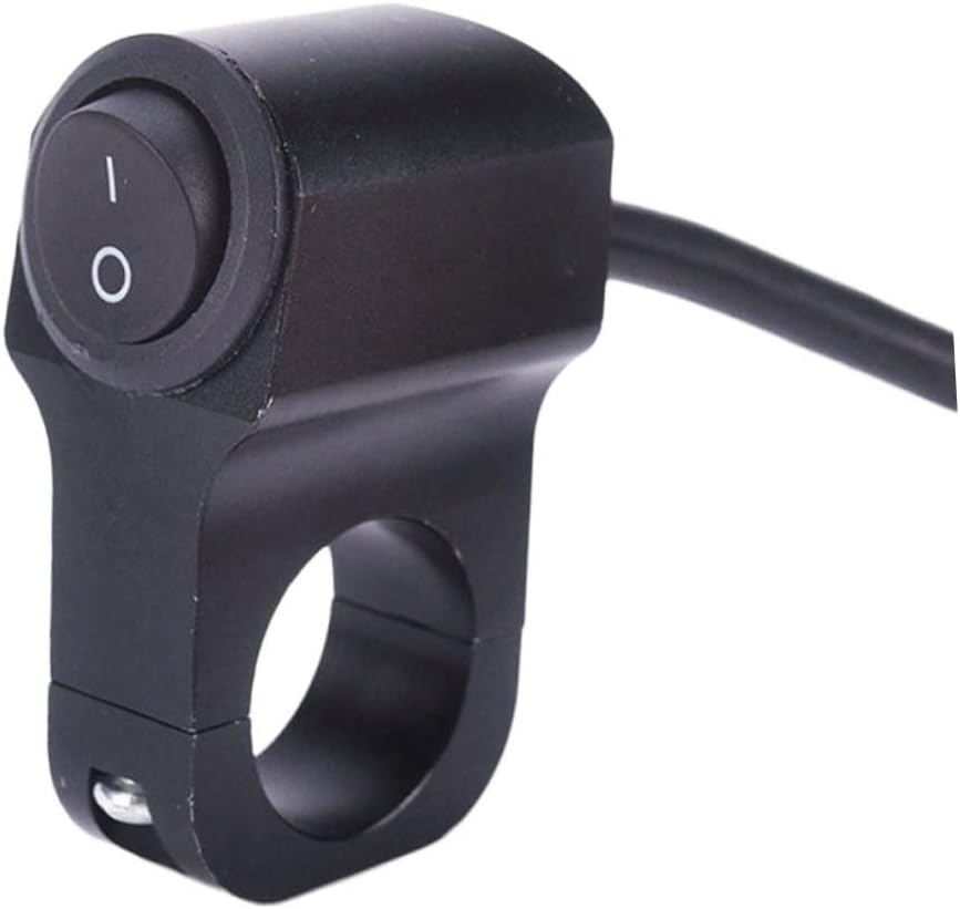 ERINGOGO Electric Bike Handlebar Light On/Off Switch for Motorbike Fog Light Headlight Ignition off 23Mm Fit image number 6