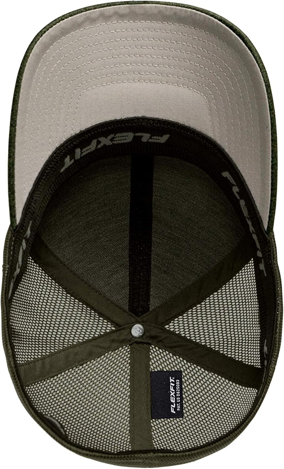 Flexfit Melange - Dark Grey/Black image number 4