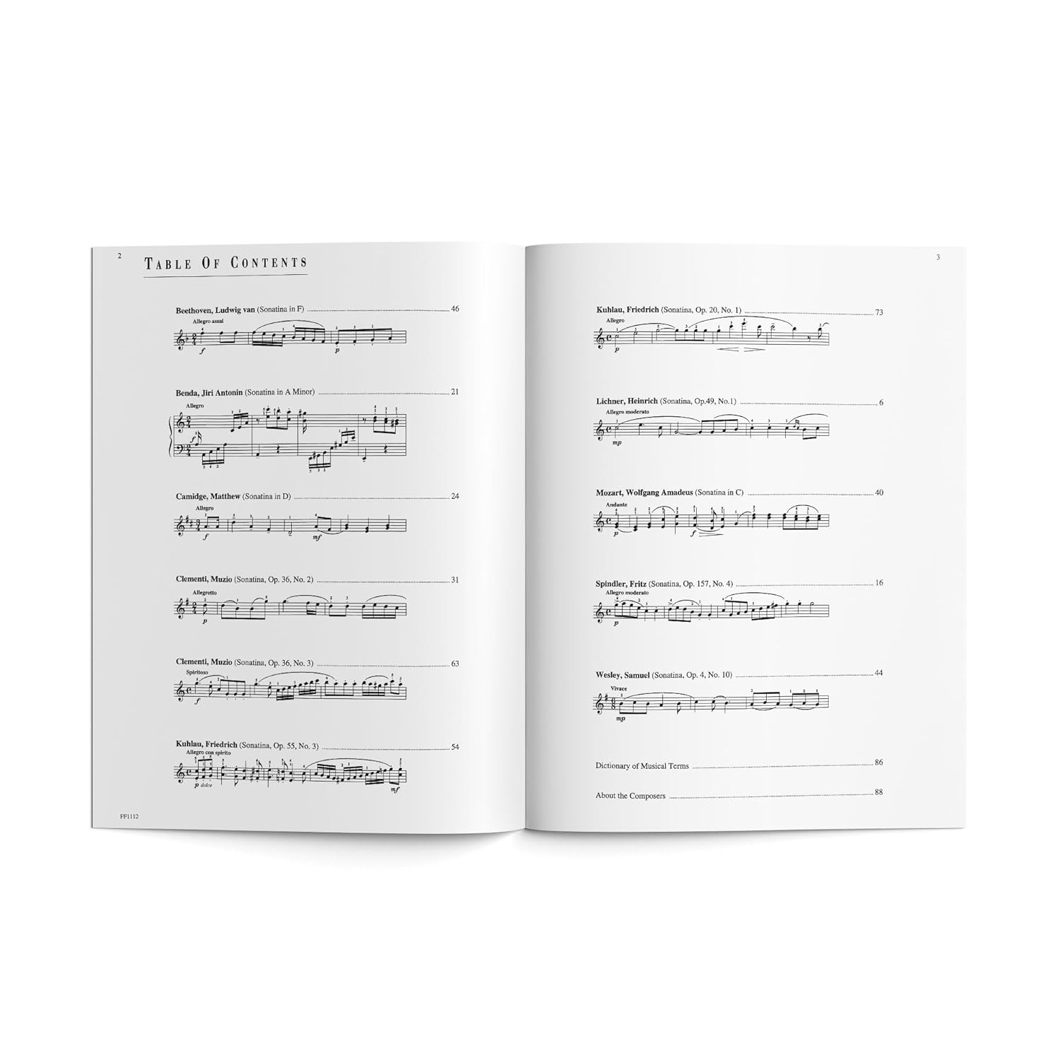 Piano Sonatinas Book 3 - Developing Artist Original Keyboard Classics