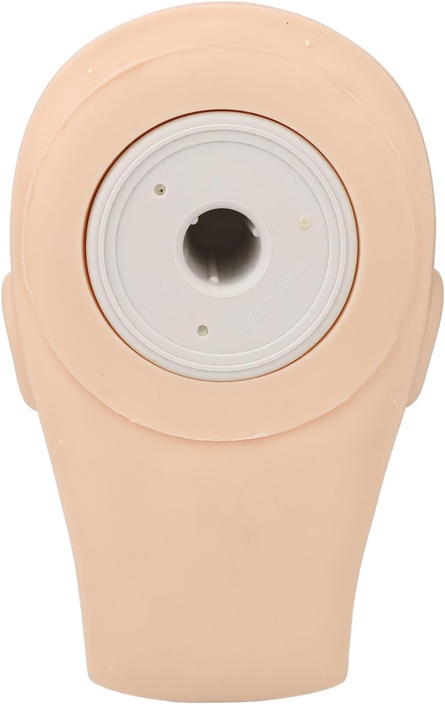 OVAQUIXI Lash Mannequin Head Silicone Makeup Mannequin Authentic Feel for Eyelash Extension Training image number 1