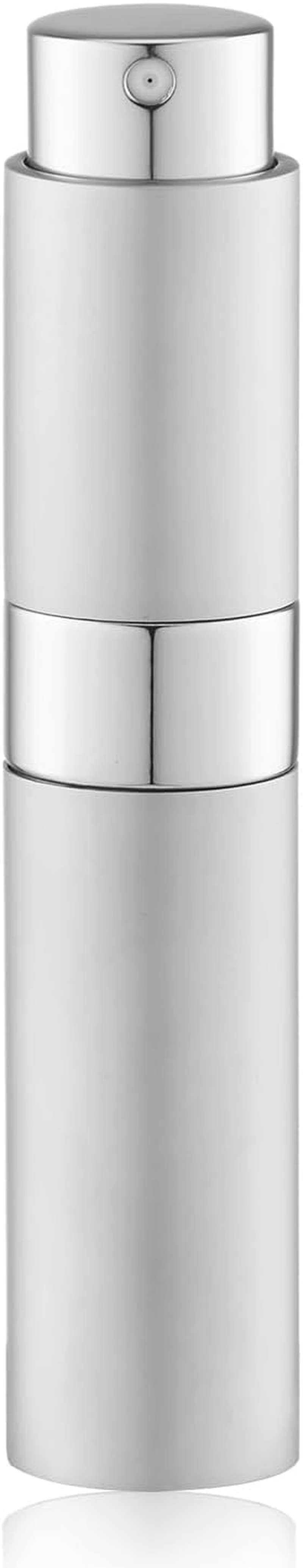 Lulupack 1 X 10Ml Perfume Atomizer Refillable Travel Spray Bottle, Silver, 0.3 Ounces - Black image number 3