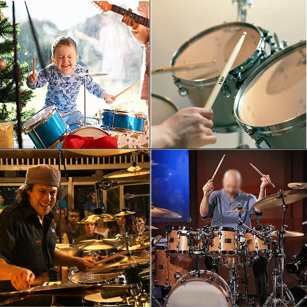 Drum Sticks 5A Wood Tip Drumstick (1 Pair Maple) image number 6