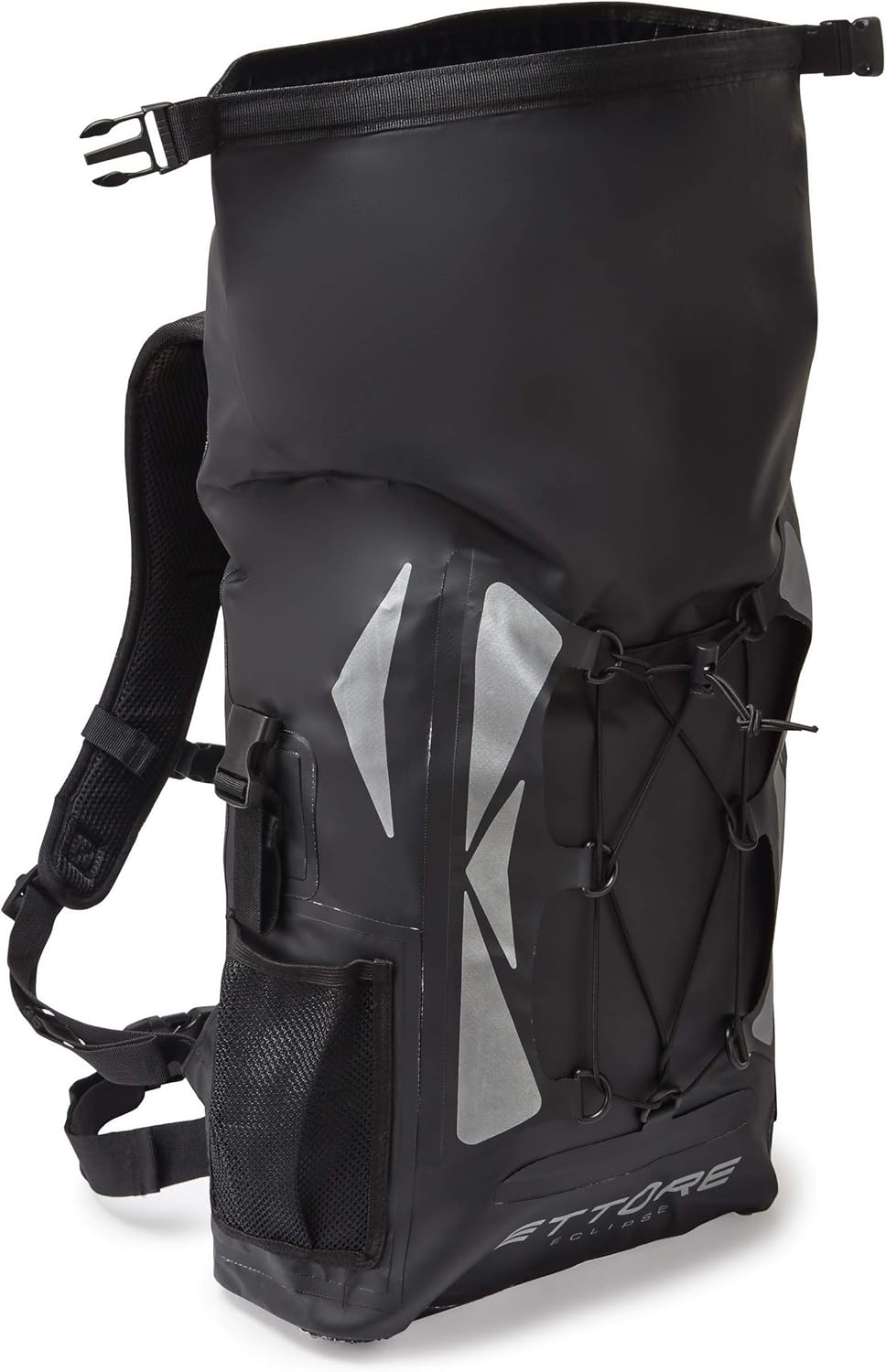 Ettore Cycling Rucksack 100% Waterproof Dry Bag 30L - Black - Eclipse