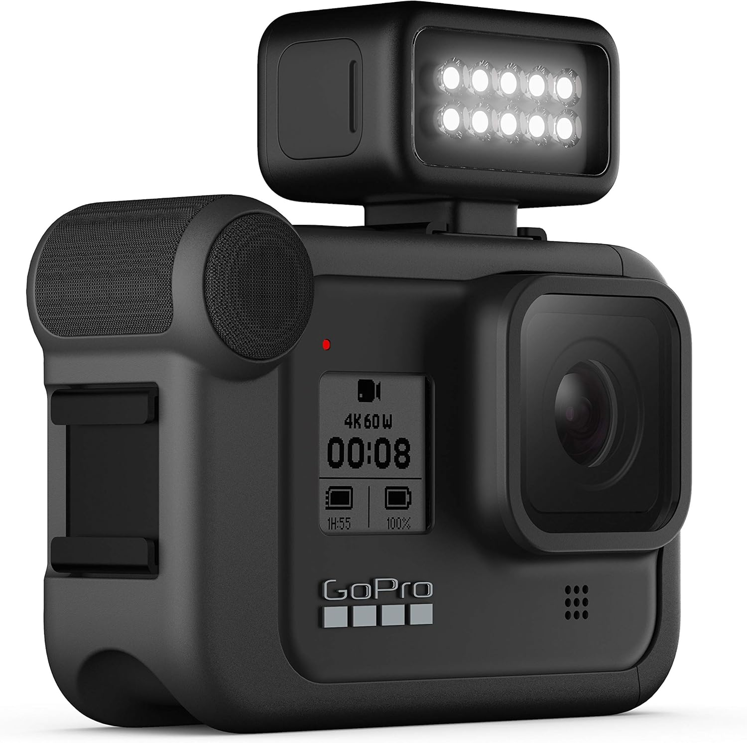 [Gopro Official] Media Mod Media Modular for HERO9/10, Black | ADFMD-001