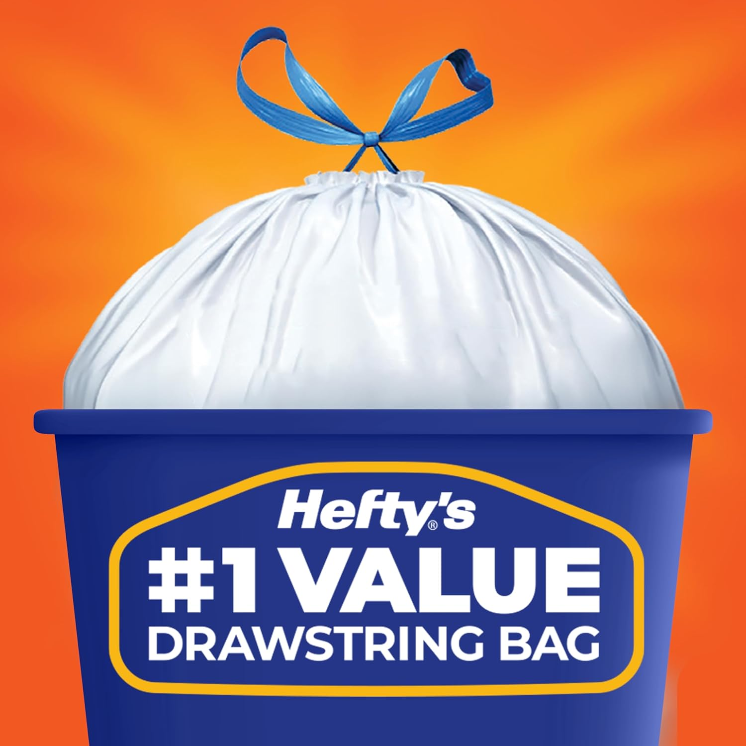 Hefty Strong Tall Kitchen Trash Bags - 13 Gallon, 120 Count image number 4