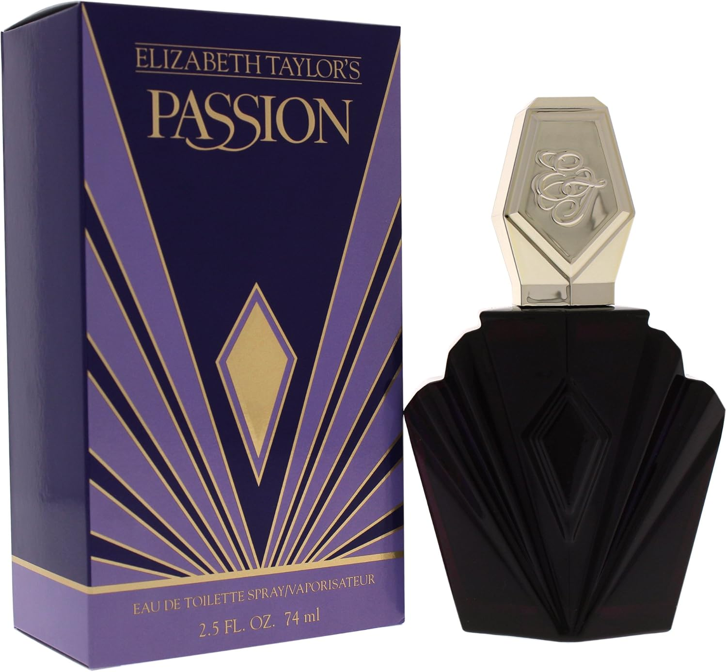 Elizabeth Taylor Passion Eau De Toilette Spray for Women 75 Ml
