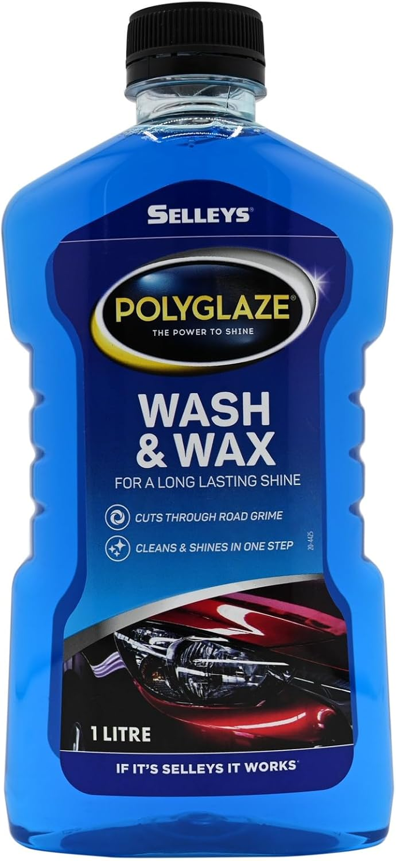 Selleys Polyglaze Wash & Wax 1L Auto Car Cleaner