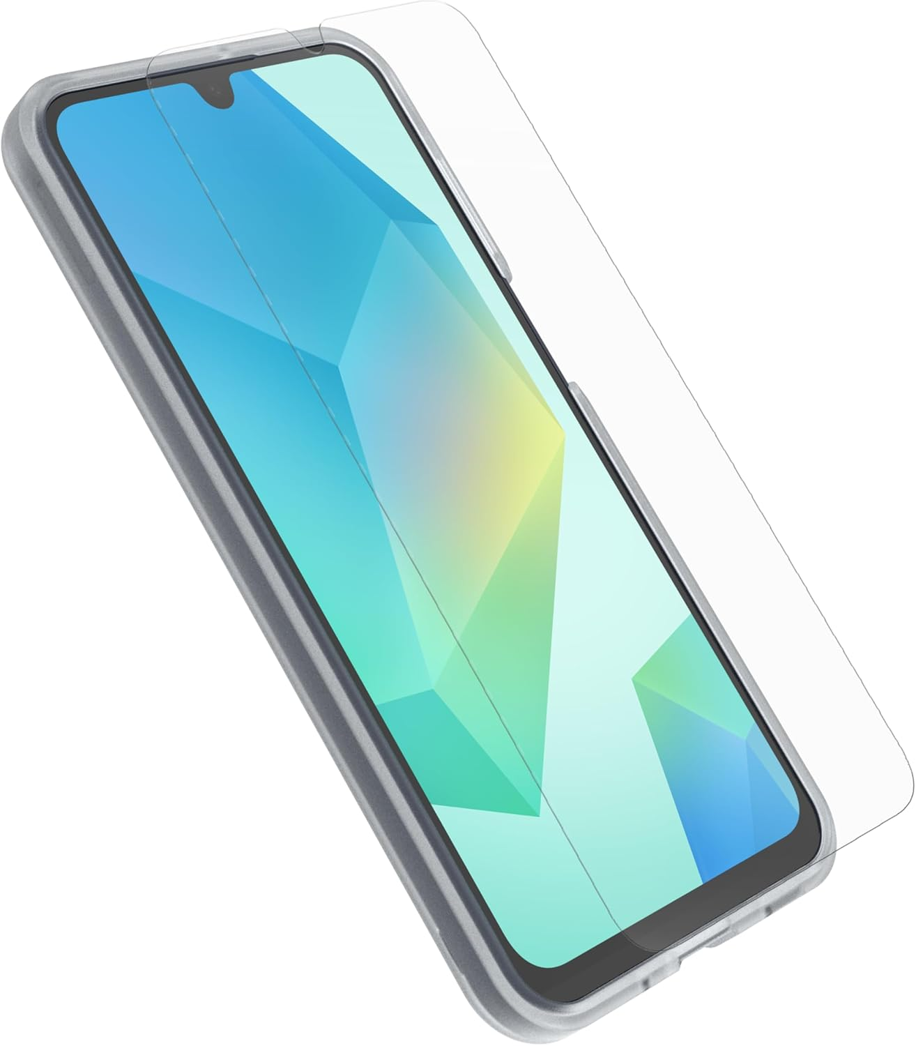 Otterbox Drop Protection Bundle for Samsung Galaxy A36 5G, React Series Case Tested to Military Standard and Glass Screen Protector, Transparent image number 2