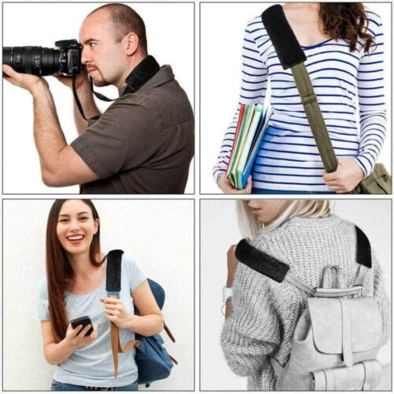 2 Pcs Car Seat Belt Strap Pad Soft Harness Shoulder Cushion Cover Protector &ndash; Faux Wool Shoulder Harness Cushion Covers for Comfort & Protection, Multi-Use Design image number 5
