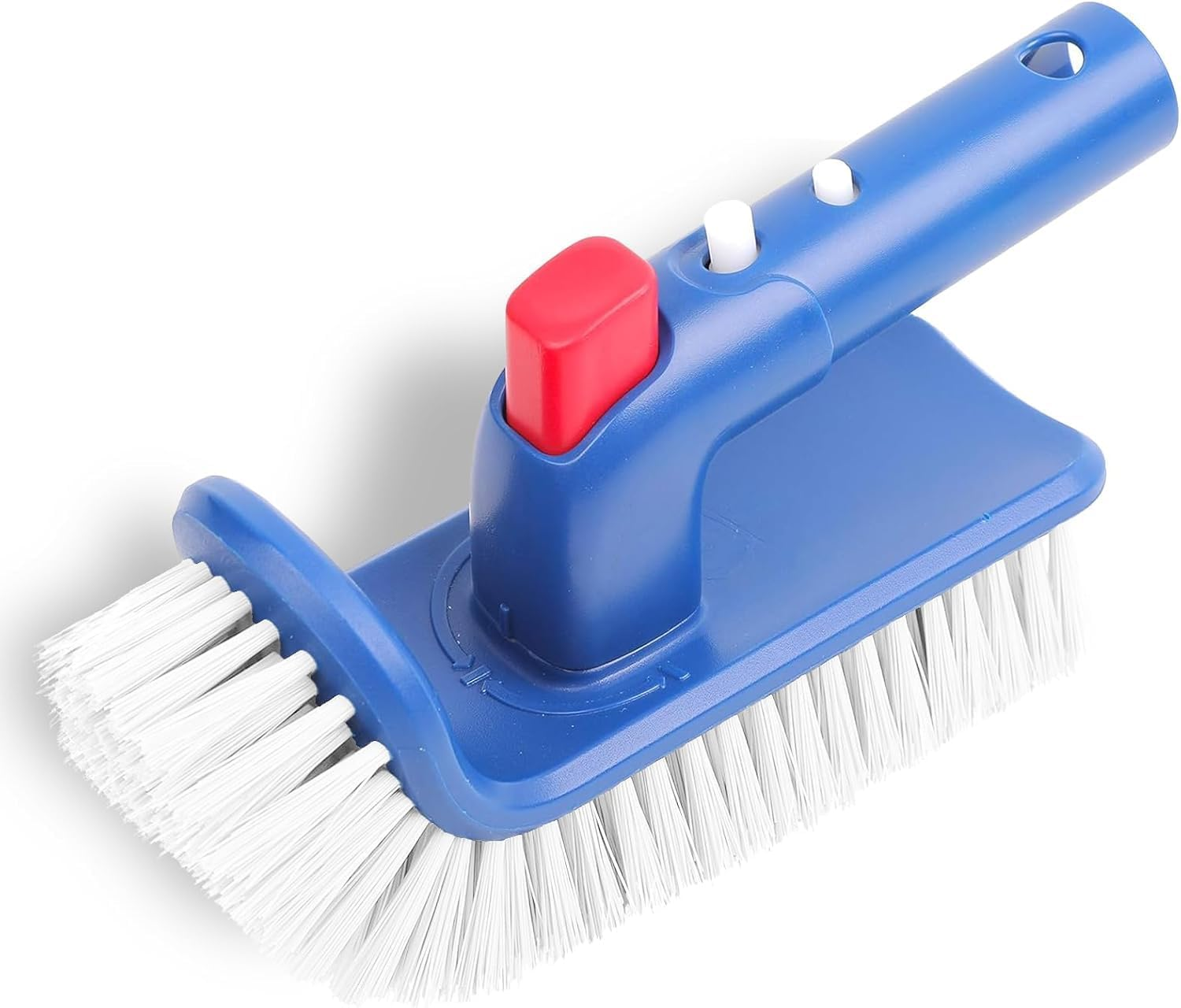 Upgraded Aluminum Pool Brush Head &ndash; Heavy Duty Scrub Brush for Pool Walls & Ground, Curved Ends for Deep Cleaning Swimming Pools, Durable Pool Maintenance Brush Tool (Blue) image number 6