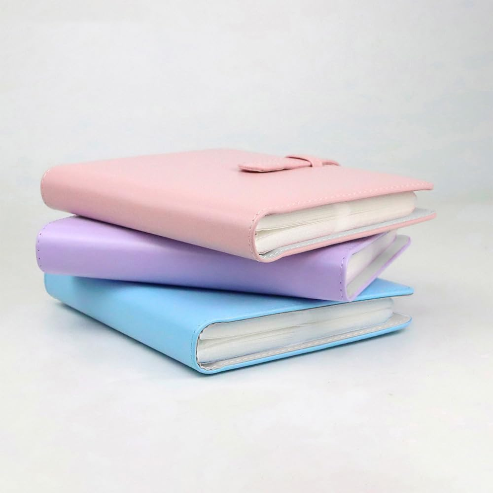 LIFEBEA 256 Pockets Photo Album for Fujifilm Instax Mini 11 12 9 40 Evo Liplay 8 7+ Instant Camera, Photo Album for Polaroid Kodak HP Zink 2X3" Photo (Purple) image number 3