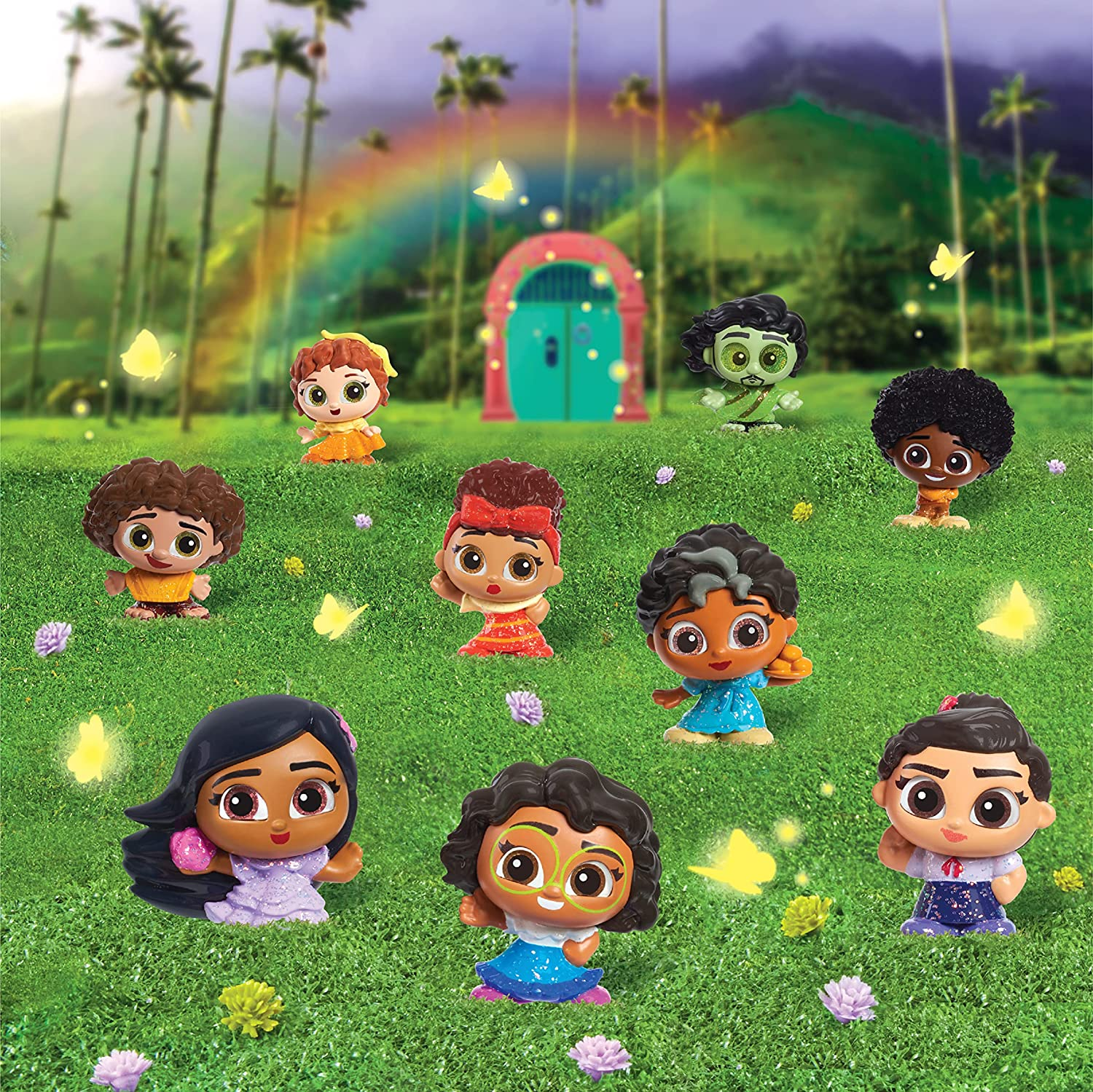 Disney Doorables Encanto Collection Peek Mini Figure Playset (9 Pieces) image number 1