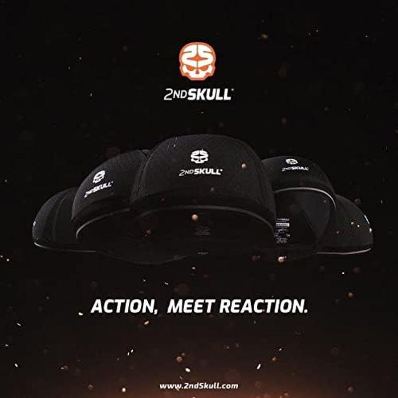 2Nd Skull Protective Sports Pro Cap - Impact-Reducing Protective Headgear; Thin, Lightweight Athletic Headwear image number 1