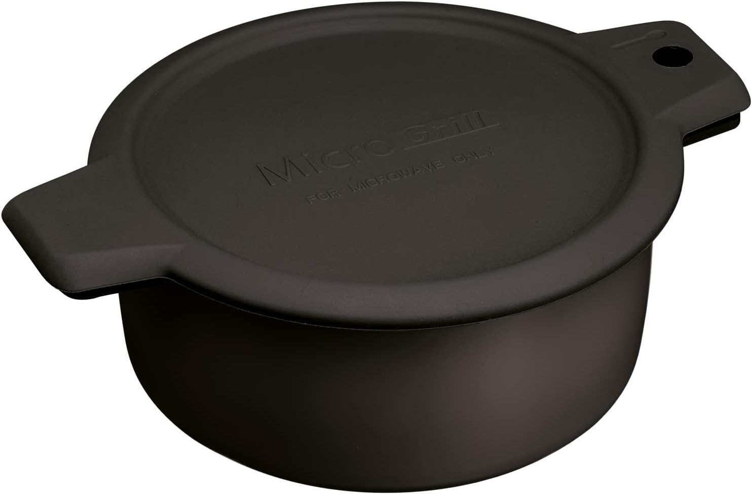 Microwave Kitchencraft Grill Pan and Browning Dish, Fast Cooking, Oven-Quality Food, Sturdy and Lightweight, 26 X 29 X 9 Cm, Black image number 5