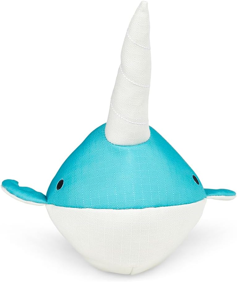 Petface Planet Ocean Cycle Niya Narwhal Plush Dog Toy (Pack of 1) image number 5