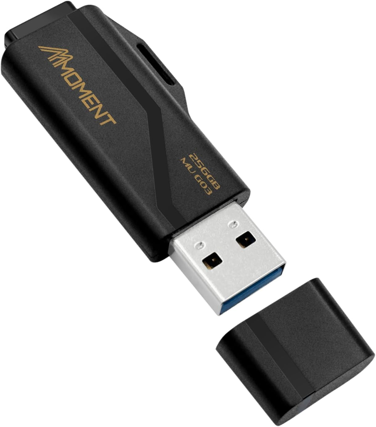 MMOMENT MU G03 256GB Flash Drive USB 3.2 (USB 3.1/ USB3.0) USB Flash Drive, Read Speed up to 100Mb/S Thumb Drive Memory Stick image number 5